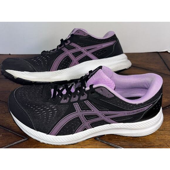 Asics Gel Contend 8 Purple Black Amplifoam Running Shoes 1012B320 Size 11 - Picture 9 of 9